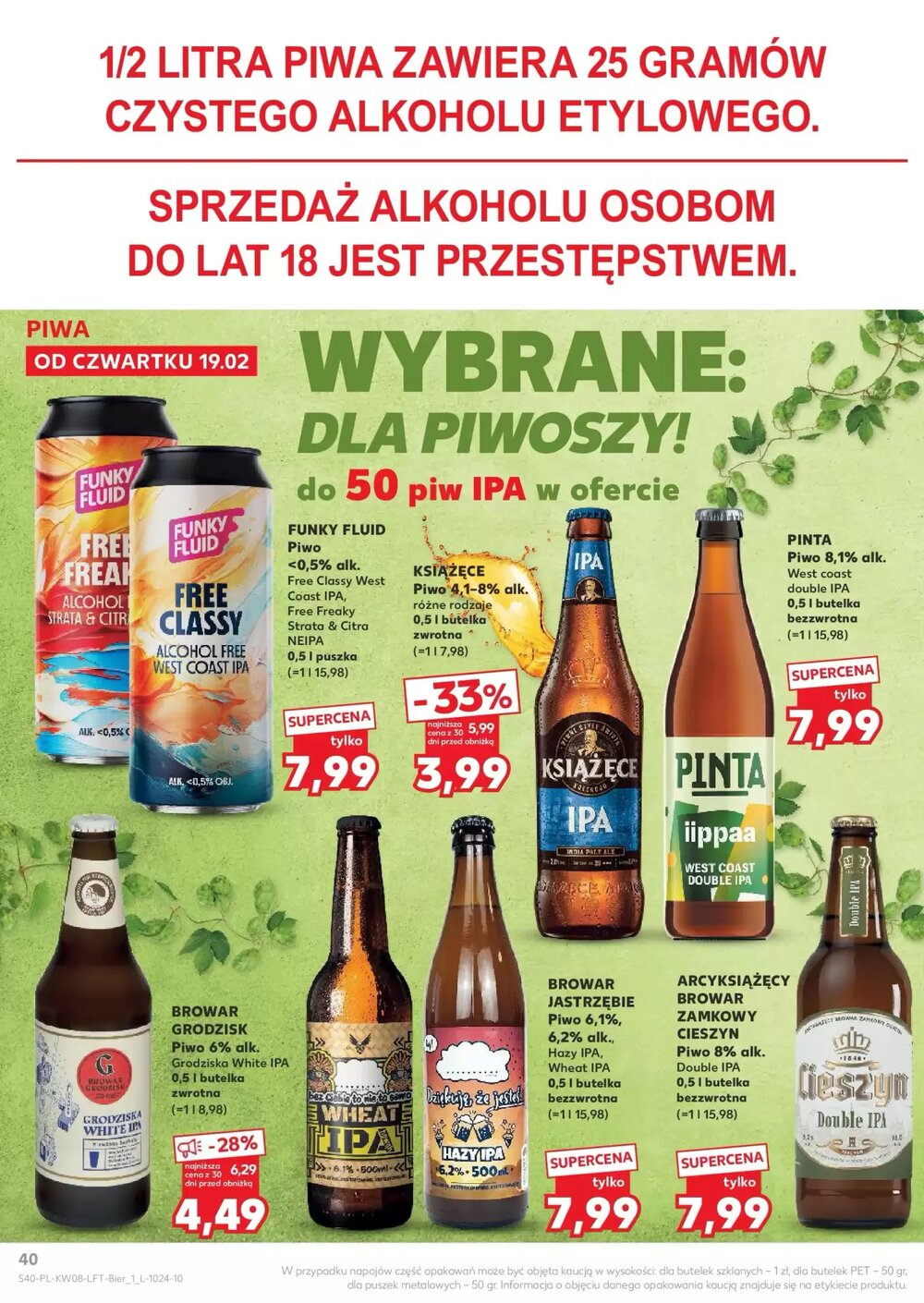 Gazetka promocyjna Kaufland  ważna od 19.02.2026 - Strona 40.