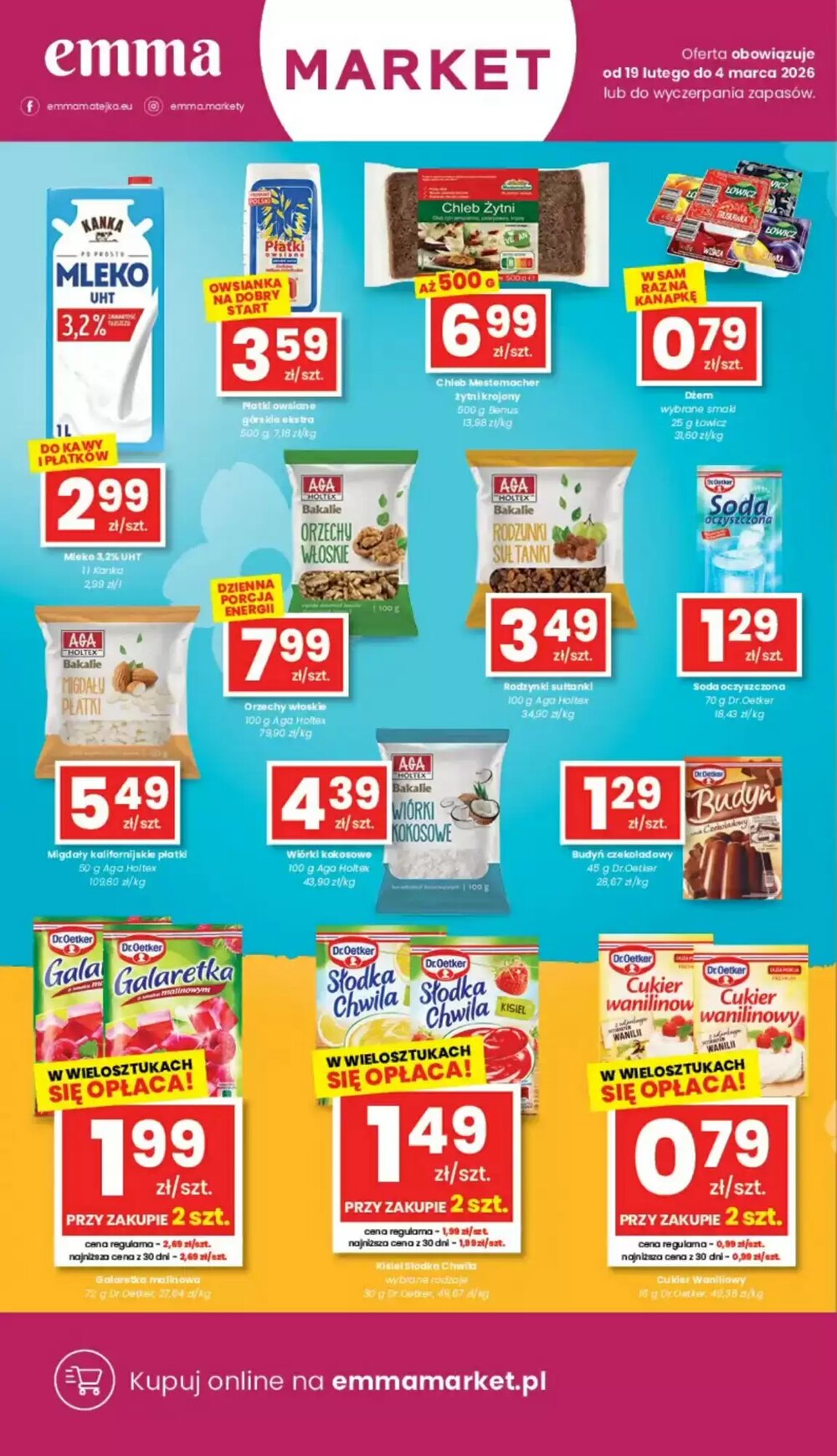 Gazetka promocyjna EMMA market  ważna od 19.02.2026 - Strona 12.