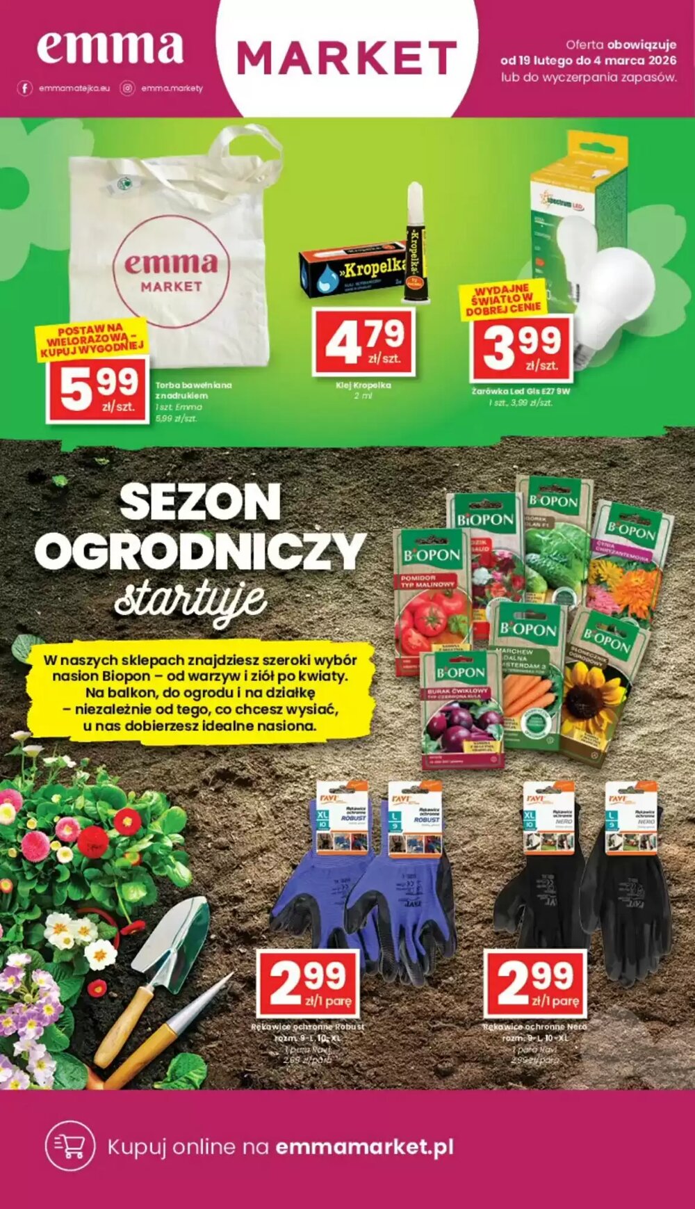 Gazetka promocyjna EMMA market  ważna od 19.02.2026 - Strona 16.