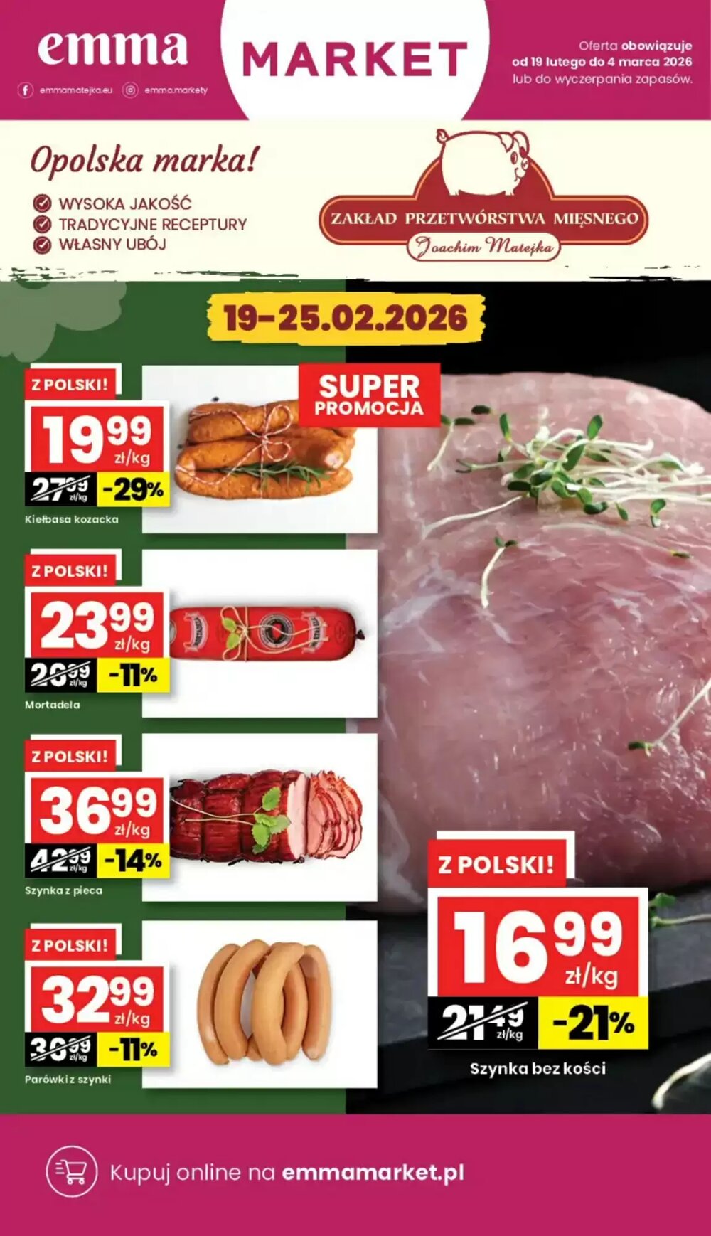 Gazetka promocyjna EMMA market  ważna od 19.02.2026 - Strona 3.