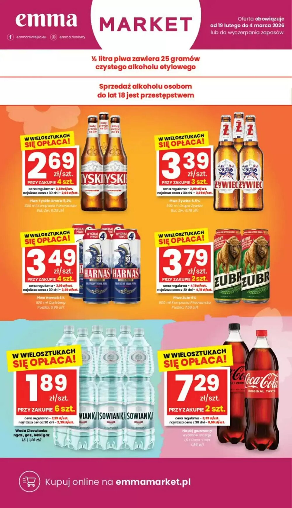 Gazetka promocyjna EMMA market  ważna od 19.02.2026 - Strona 7.