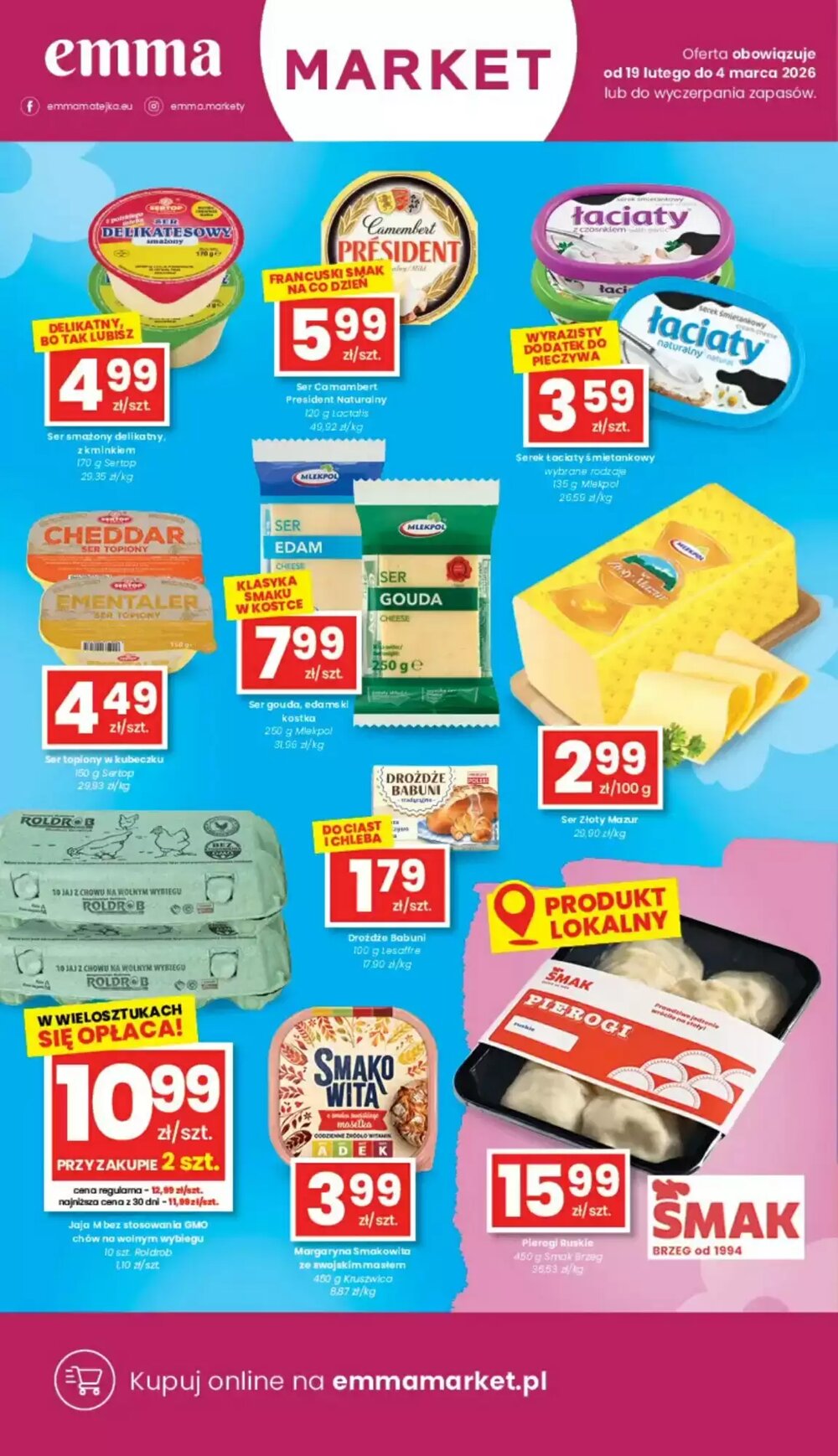 Gazetka promocyjna EMMA market  ważna od 19.02.2026 - Strona 8.