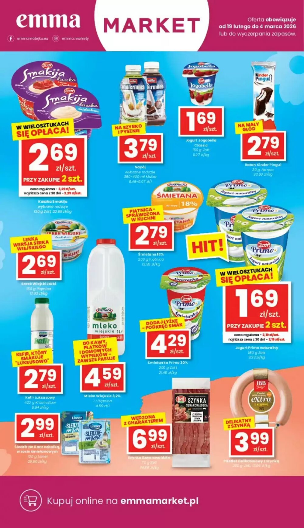 Gazetka promocyjna EMMA market  ważna od 19.02.2026 - Strona 9.