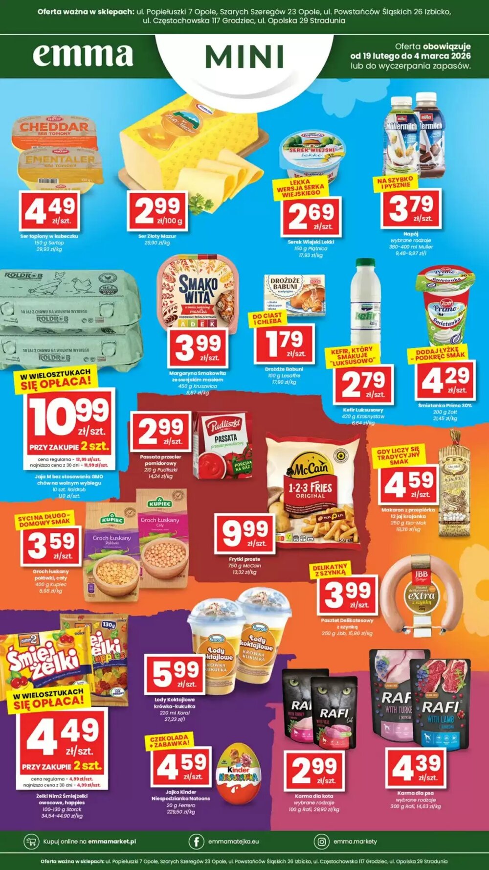 Gazetka promocyjna EMMA market  ważna od 19.02.2026 - Strona 2.