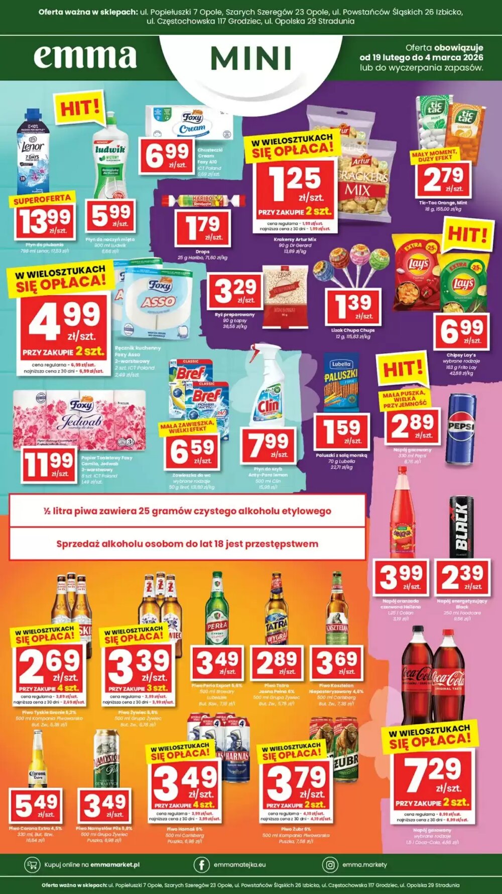 Gazetka promocyjna EMMA market  ważna od 19.02.2026 - Strona 4.