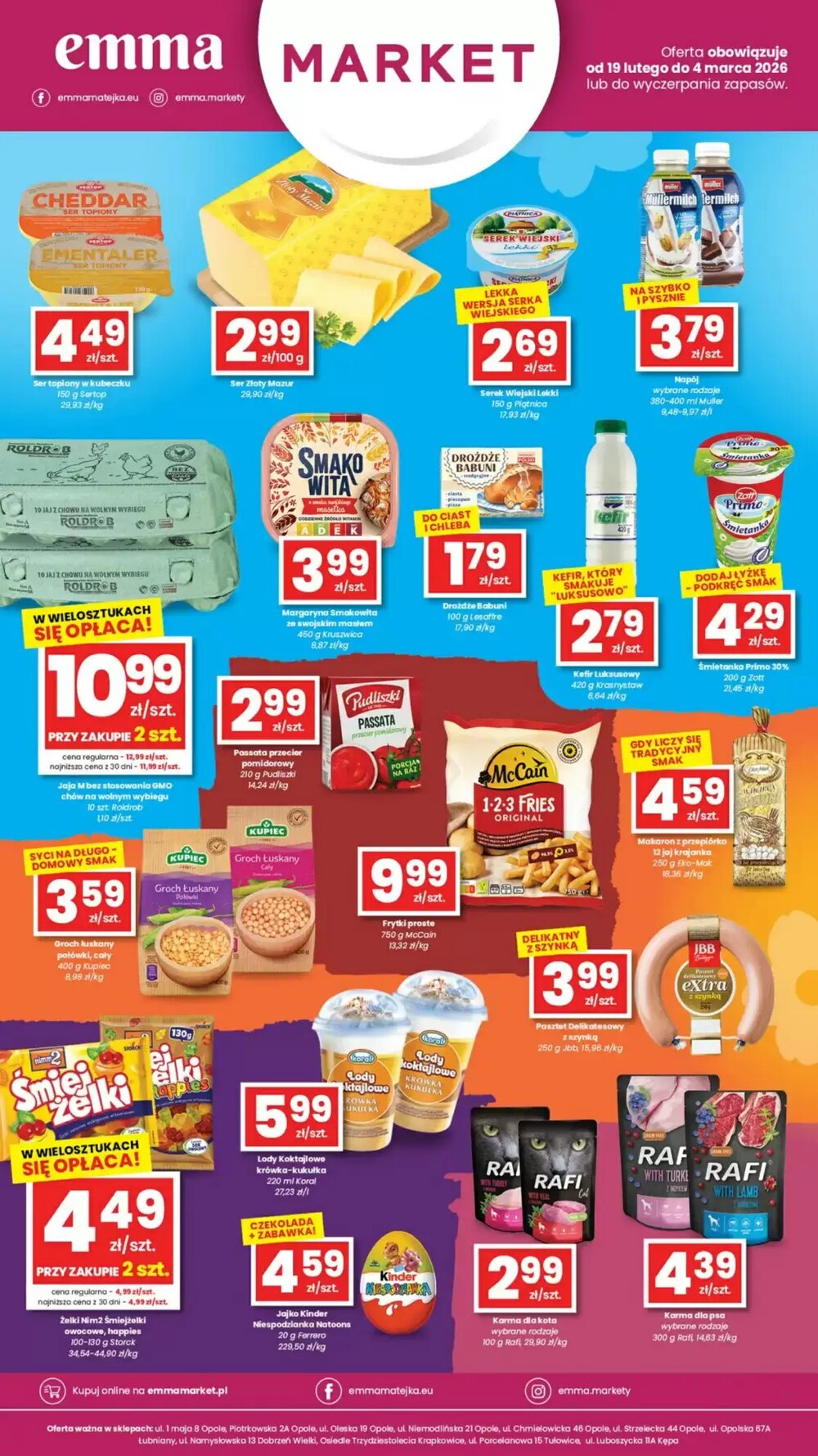 Gazetka promocyjna EMMA market  ważna od 19.02.2026 - Strona 2.