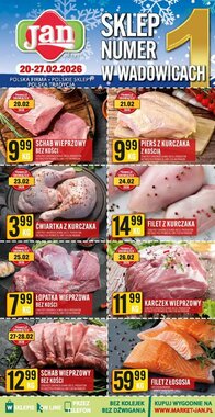 Gazetka promocyjna Market Jan  ważna od 19.02.2026