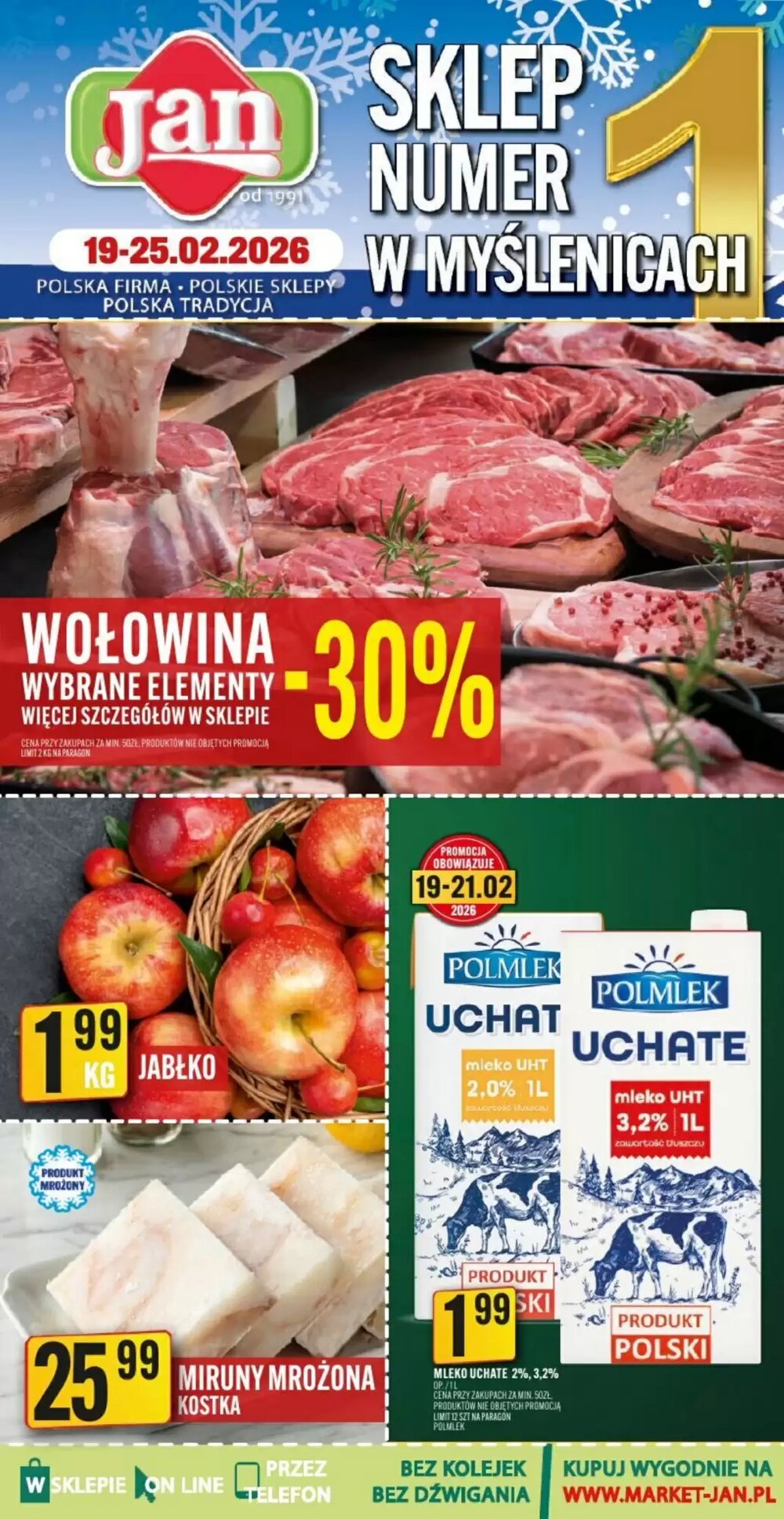 Gazetka promocyjna Market Jan  ważna od 19.02.2026 - Strona 1.