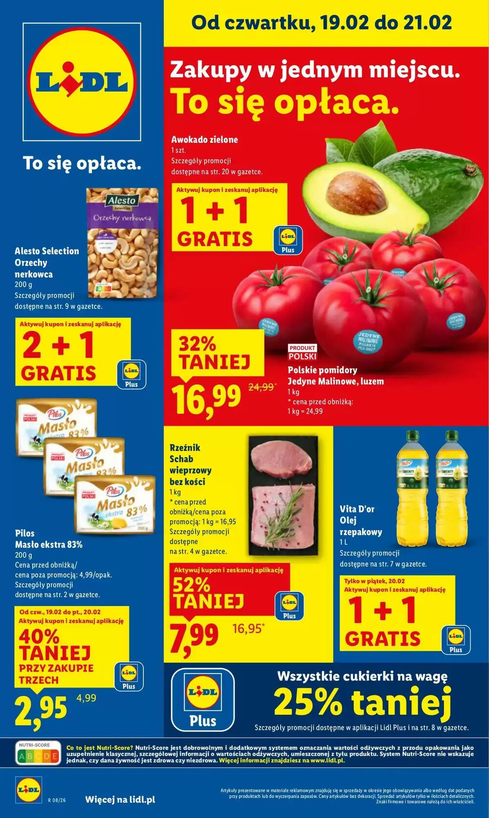 Gazetka promocyjna Lidl  ważna od 19.02.2026 - Strona 1.