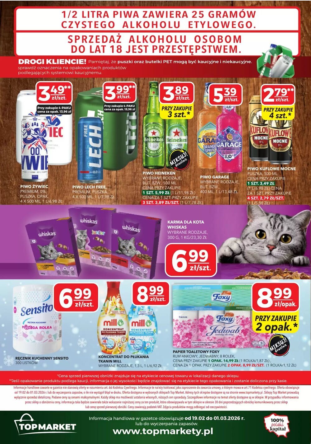 Gazetka promocyjna Top Market  ważna od 19.02.2026 - Strona 4.