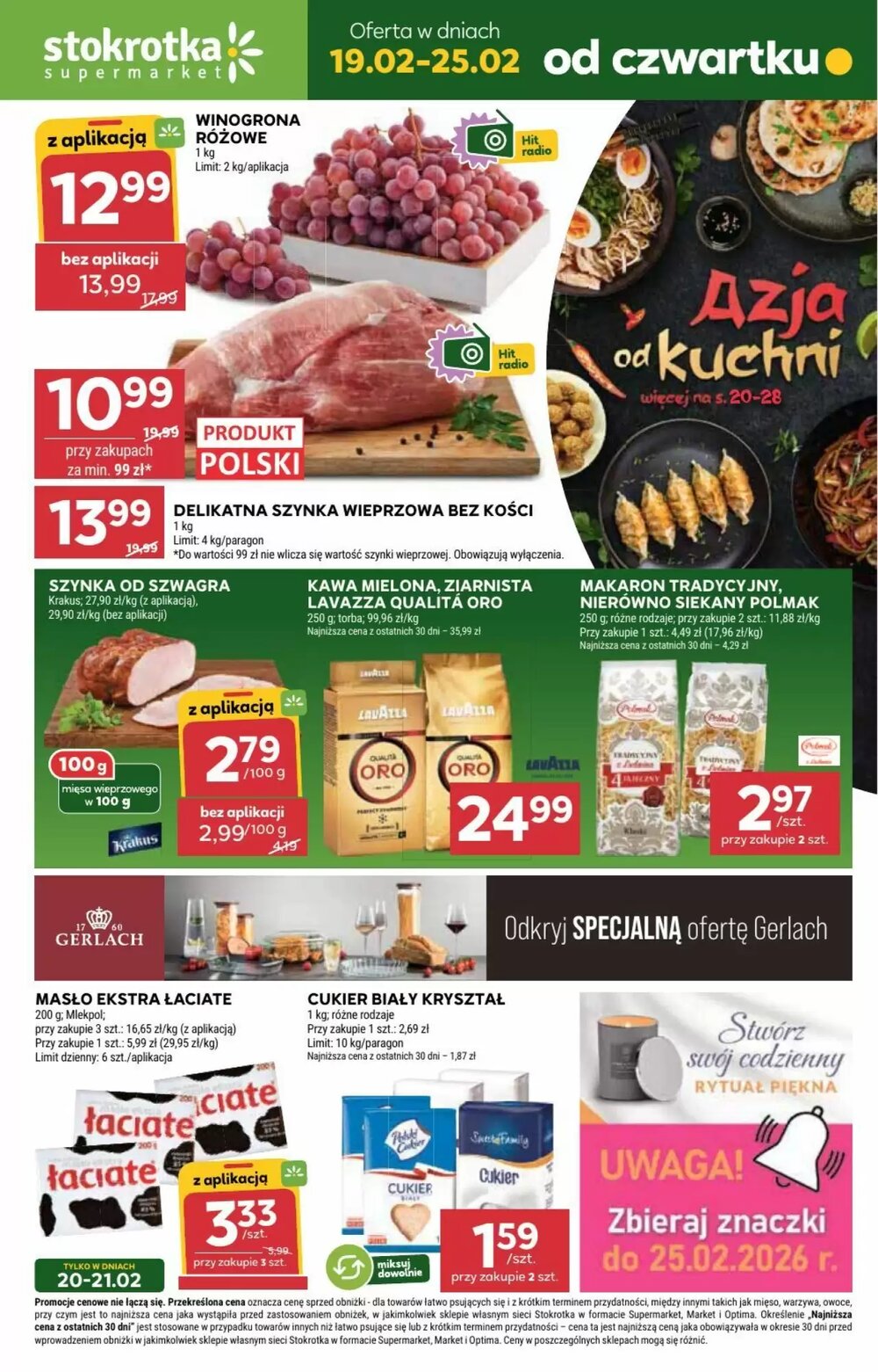 Gazetka promocyjna Stokrotka  ważna od 19.02.2026 - Strona 1.