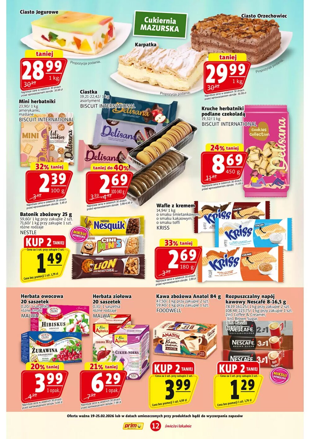 Gazetka promocyjna Prim Market  ważna od 19.02.2026 - Strona 12.