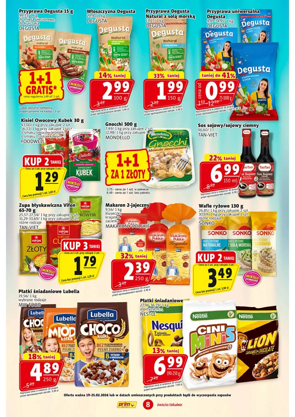Gazetka promocyjna Prim Market  ważna od 19.02.2026 - Strona 8.