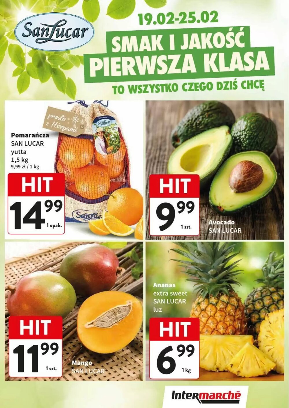Gazetka promocyjna Intermarche  ważna od 19.02.2026 - Strona 1.