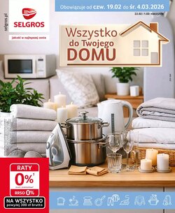 Gazetka promocyjna Selgros ważna od 19.02.2026