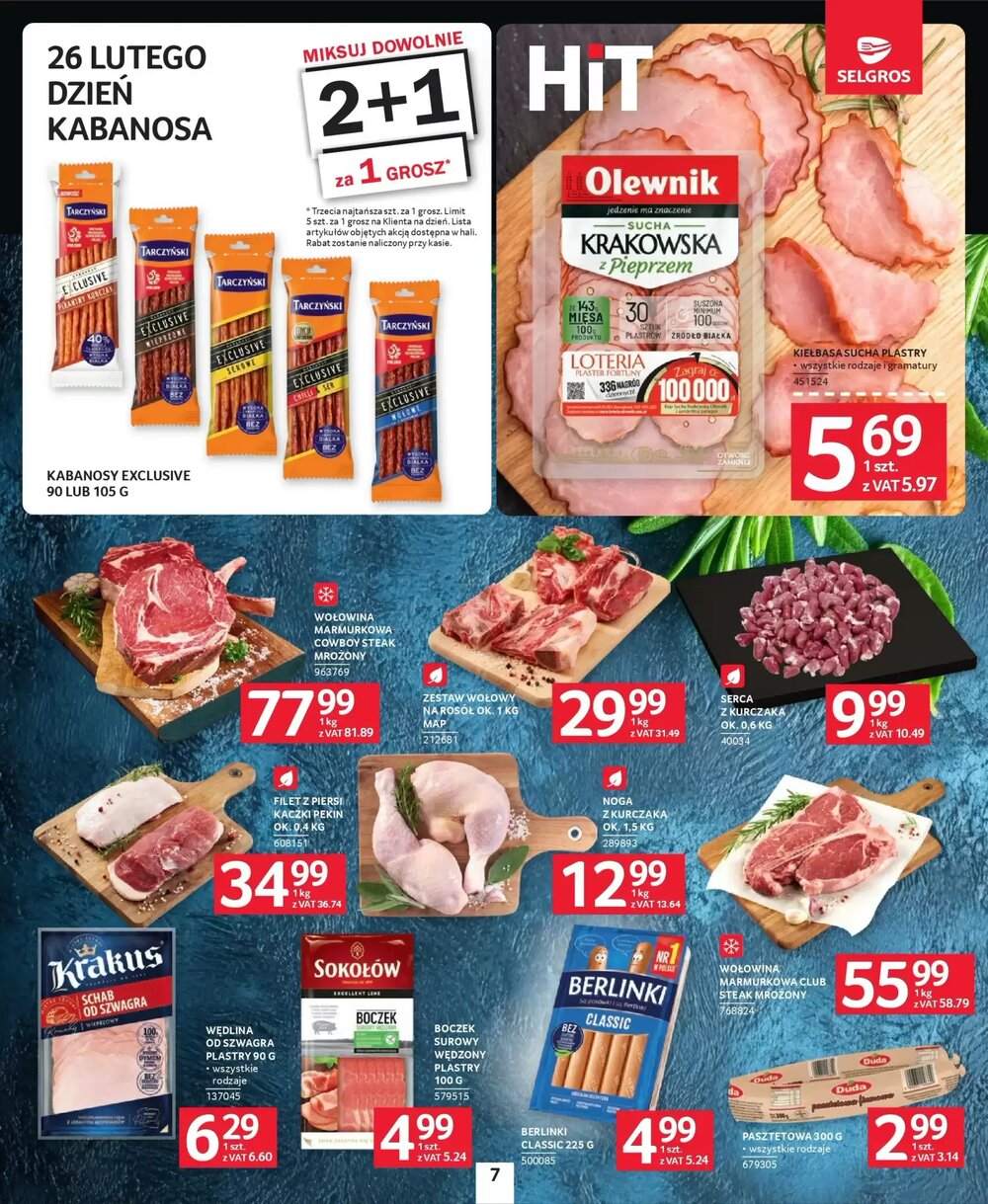Gazetka promocyjna Selgros  ważna od 19.02.2026 - Strona 7.