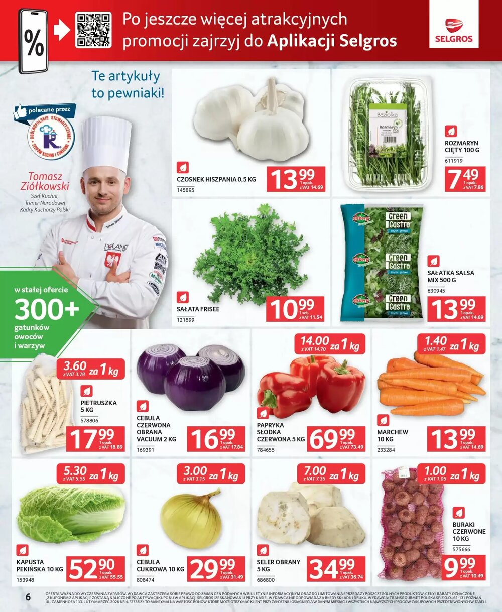 Gazetka promocyjna Selgros  ważna od 19.02.2026 - Strona 6.