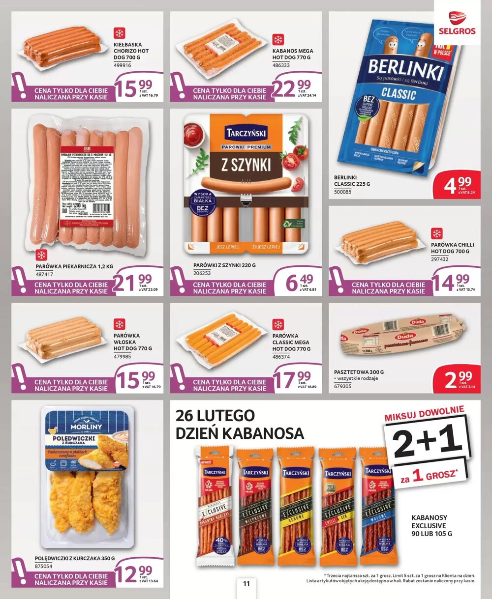 Gazetka promocyjna Selgros  ważna od 19.02.2026 - Strona 11.