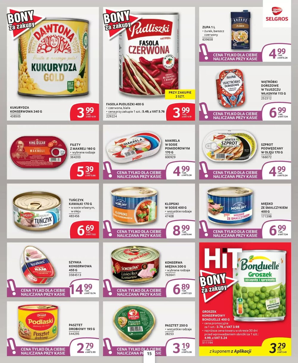 Gazetka promocyjna Selgros  ważna od 19.02.2026 - Strona 15.