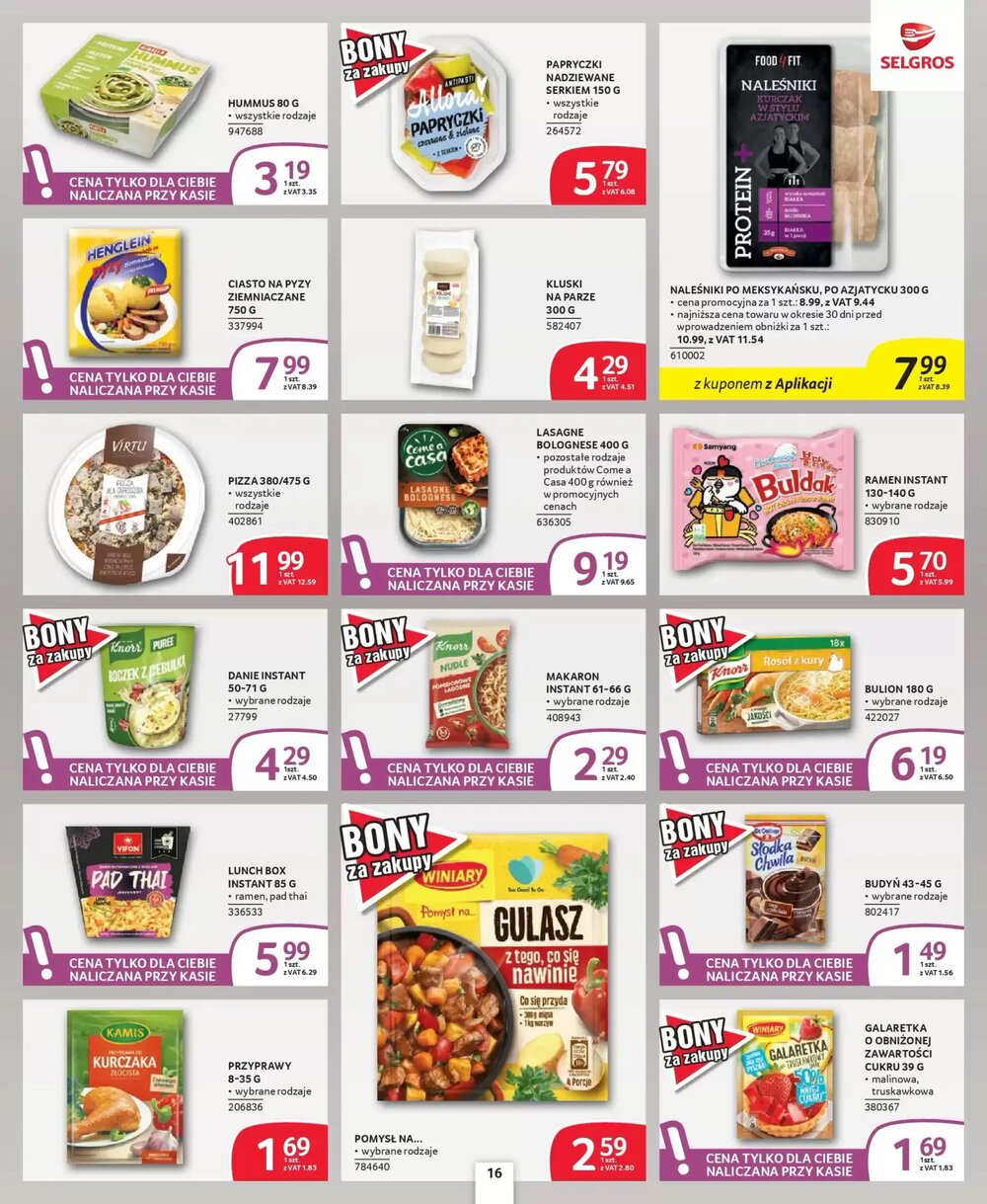 Gazetka promocyjna Selgros  ważna od 19.02.2026 - Strona 16.