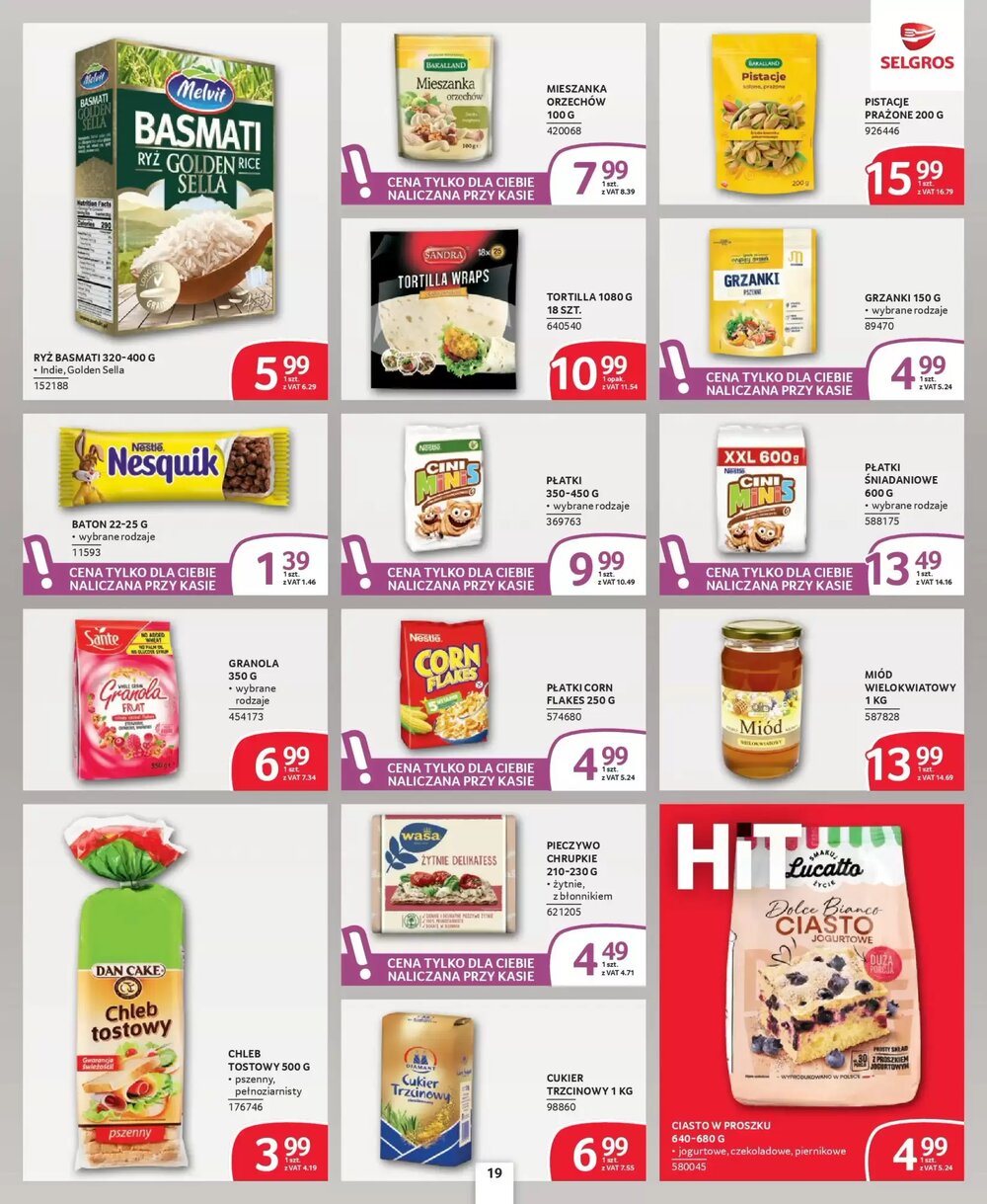 Gazetka promocyjna Selgros  ważna od 19.02.2026 - Strona 19.