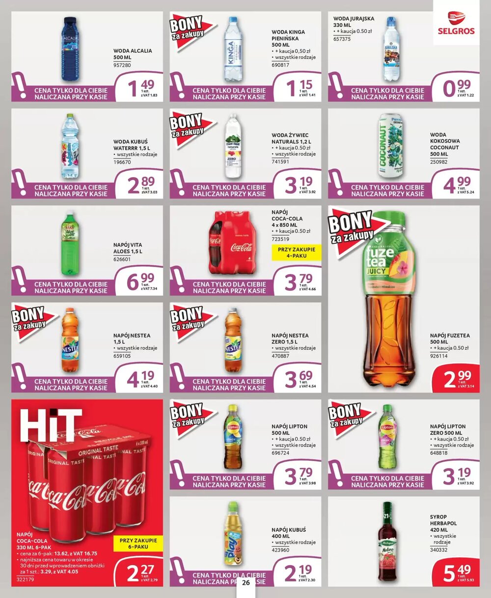 Gazetka promocyjna Selgros  ważna od 19.02.2026 - Strona 26.