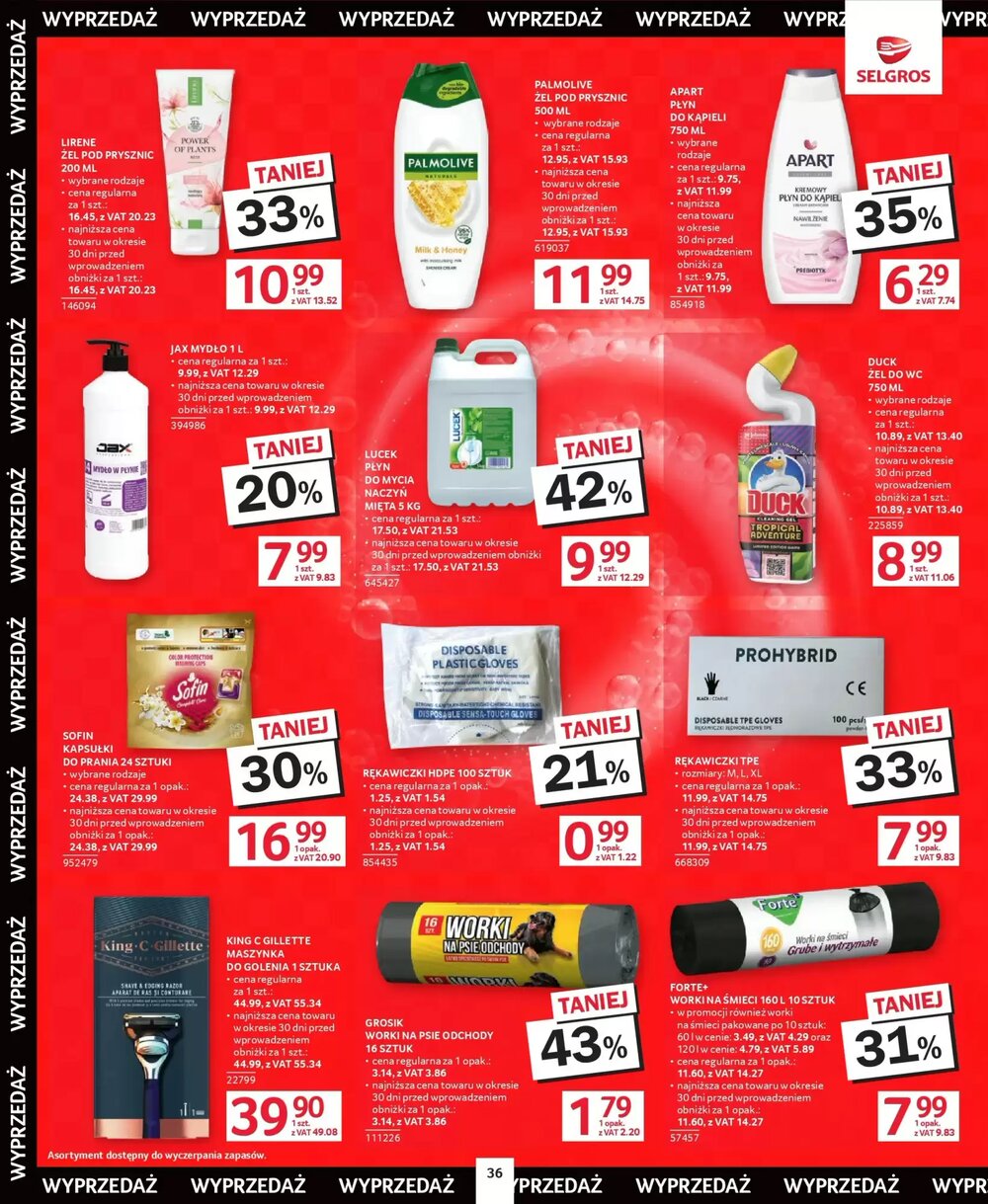 Gazetka promocyjna Selgros  ważna od 19.02.2026 - Strona 32.