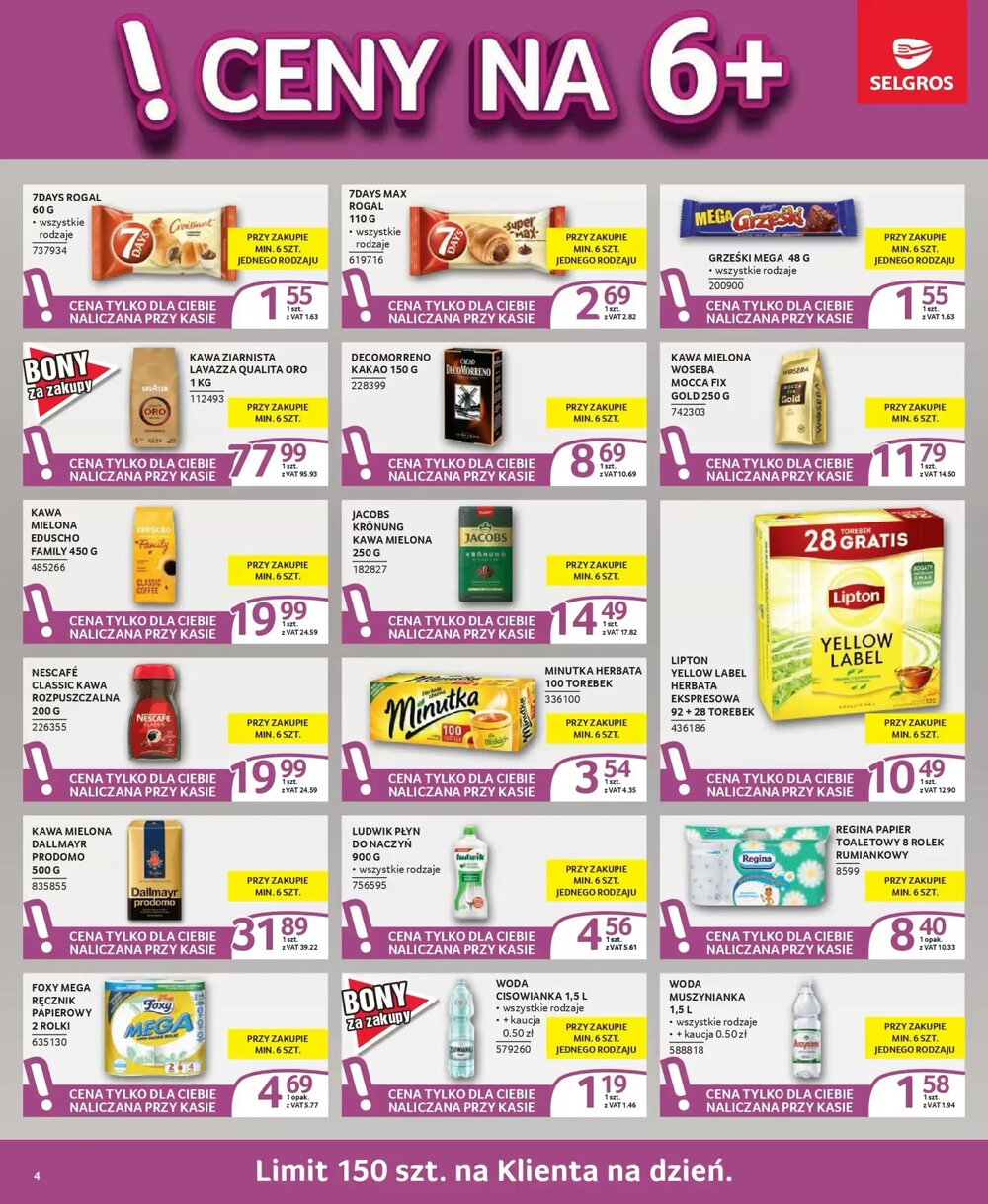 Gazetka promocyjna Selgros  ważna od 19.02.2026 - Strona 4.