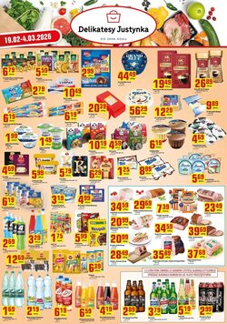Gazetka promocyjna Delikatesy Justynka ważna od 19.02.2026