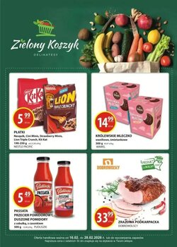 Gazetka promocyjna Zielony Koszyk ważna od 19.02.2026