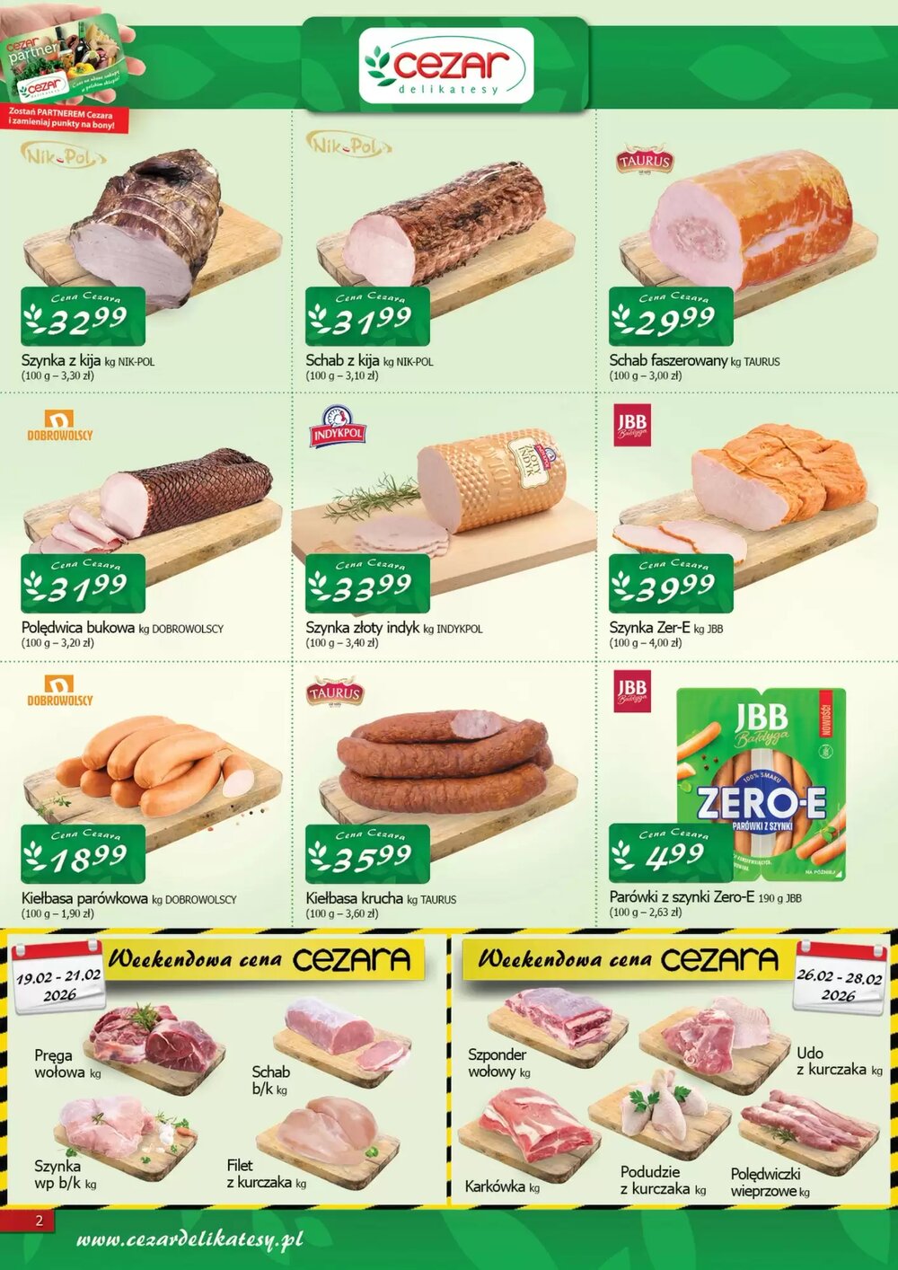 Gazetka promocyjna Delikatesy Centrum  ważna od 19.02.2026 - Strona 2.