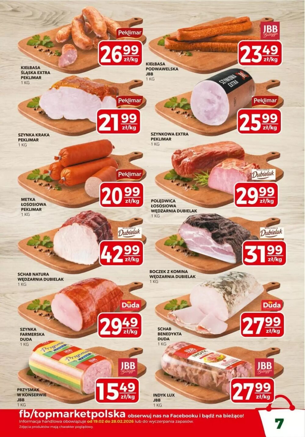Gazetka promocyjna Top Market  ważna od 19.02.2026 - Strona 7.