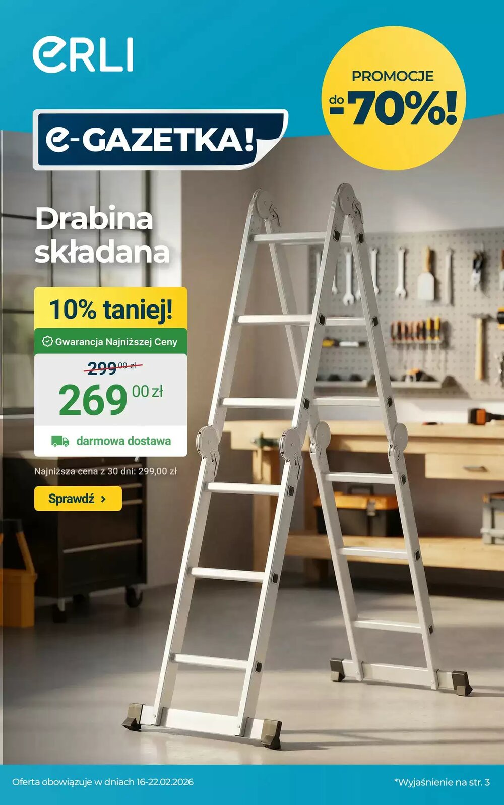 Gazetka promocyjna ERLI  ważna od 20.02.2026 - Strona 1.