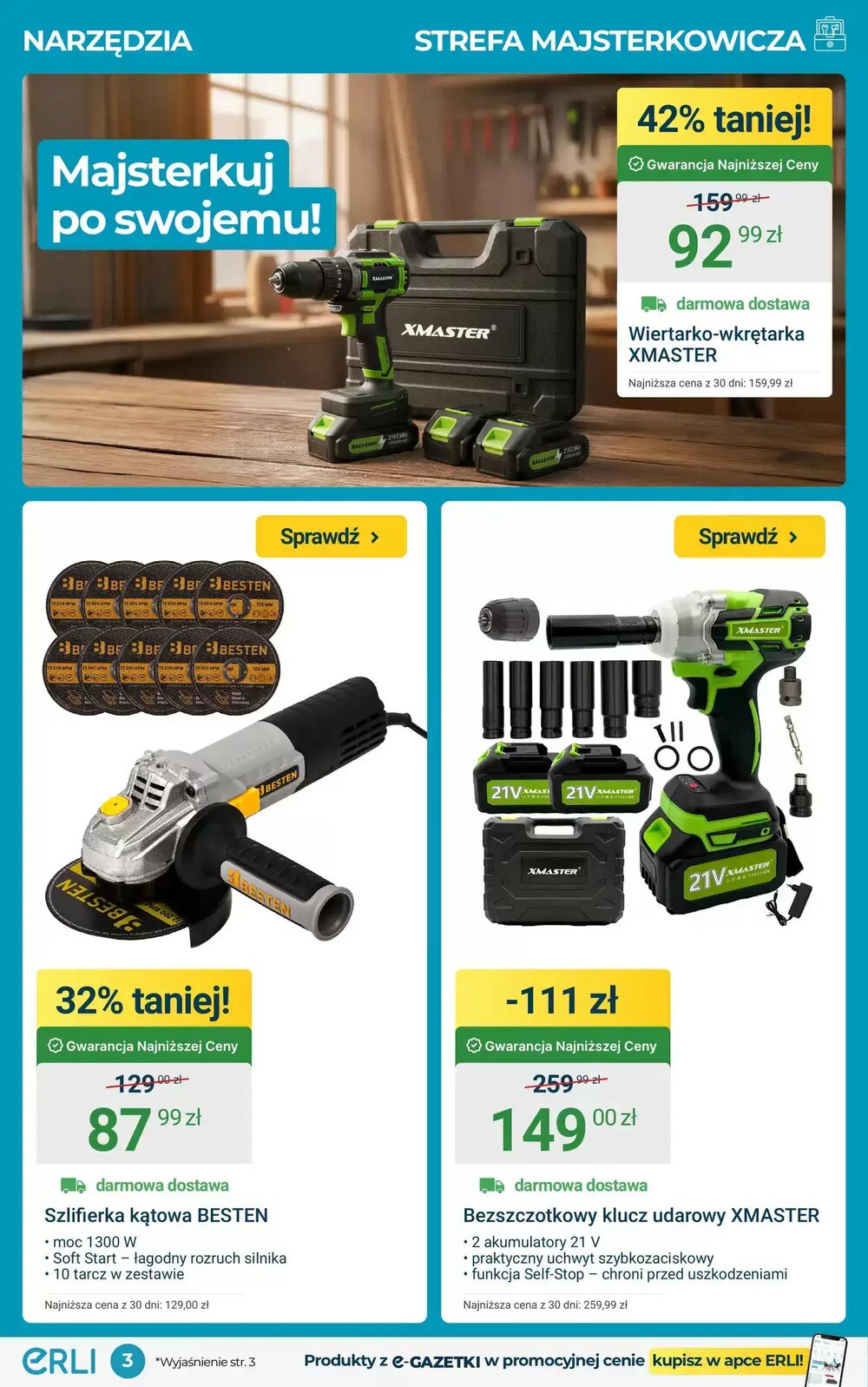 Gazetka promocyjna ERLI  ważna od 20.02.2026 - Strona 3.
