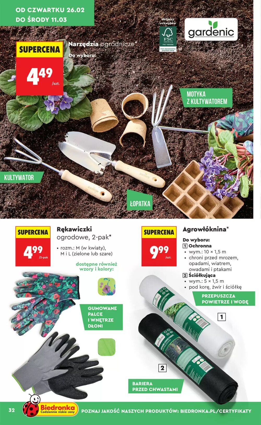 Gazetka promocyjna Biedronka  ważna od 21.02.2026 - Strona 32.