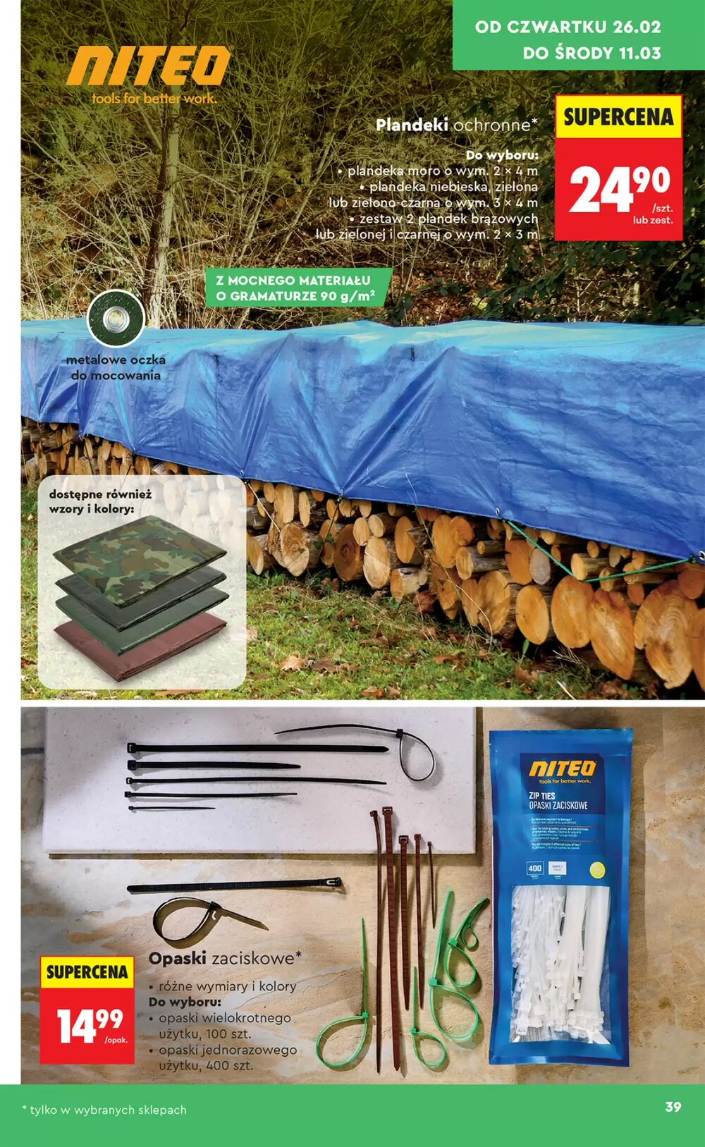 Gazetka promocyjna Biedronka  ważna od 21.02.2026 - Strona 39.