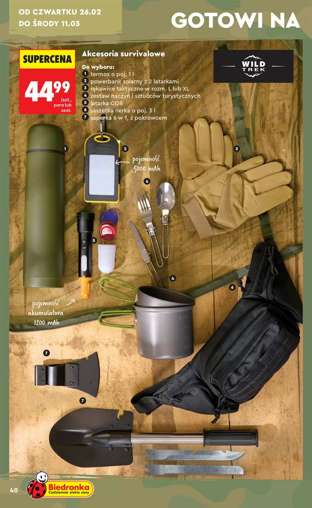 Gazetka promocyjna Biedronka  ważna od 21.02.2026 - Strona 40.
