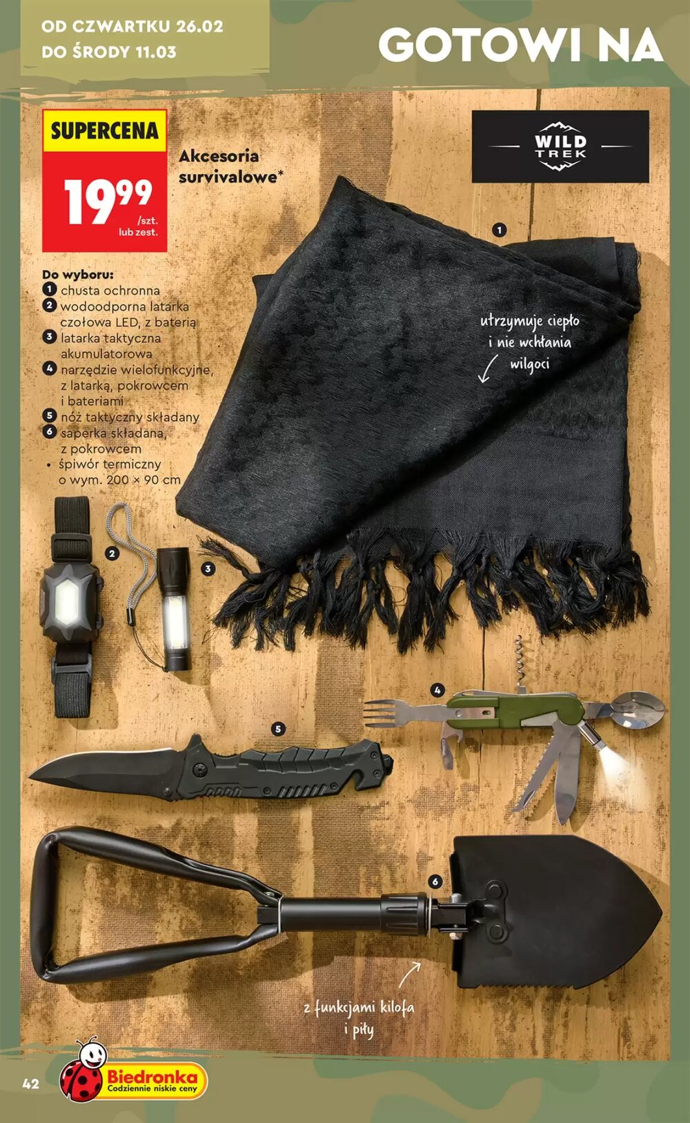 Gazetka promocyjna Biedronka  ważna od 21.02.2026 - Strona 42.