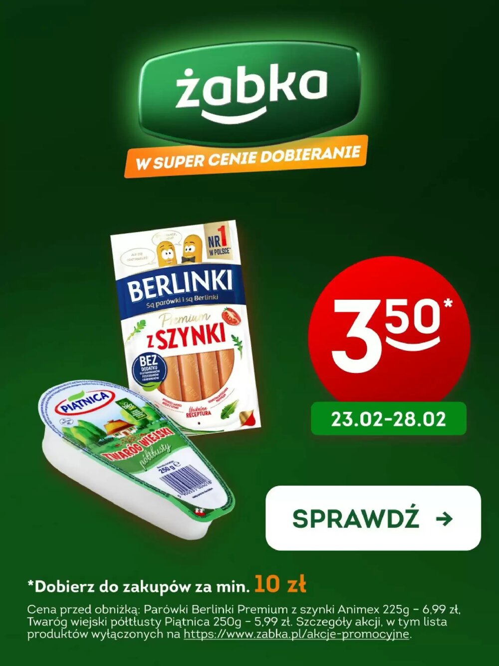 Gazetka promocyjna Żabka  ważna od 22.02.2026 - Strona 1.