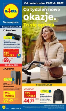 Gazetka promocyjna Lidl  ważna od 23.02.2026