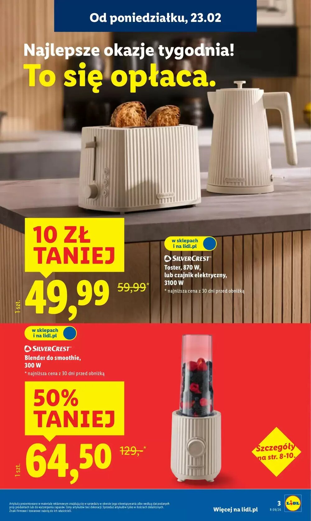 Gazetka promocyjna Lidl  ważna od 23.02.2026 - Strona 3.