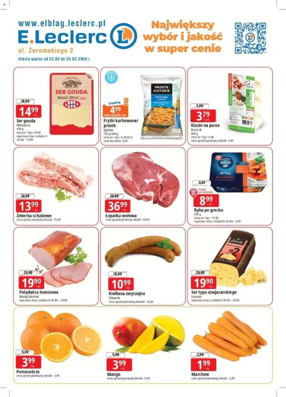 Gazetka promocyjna E.Leclerc  ważna od 23.02.2026 - Strona 5.
