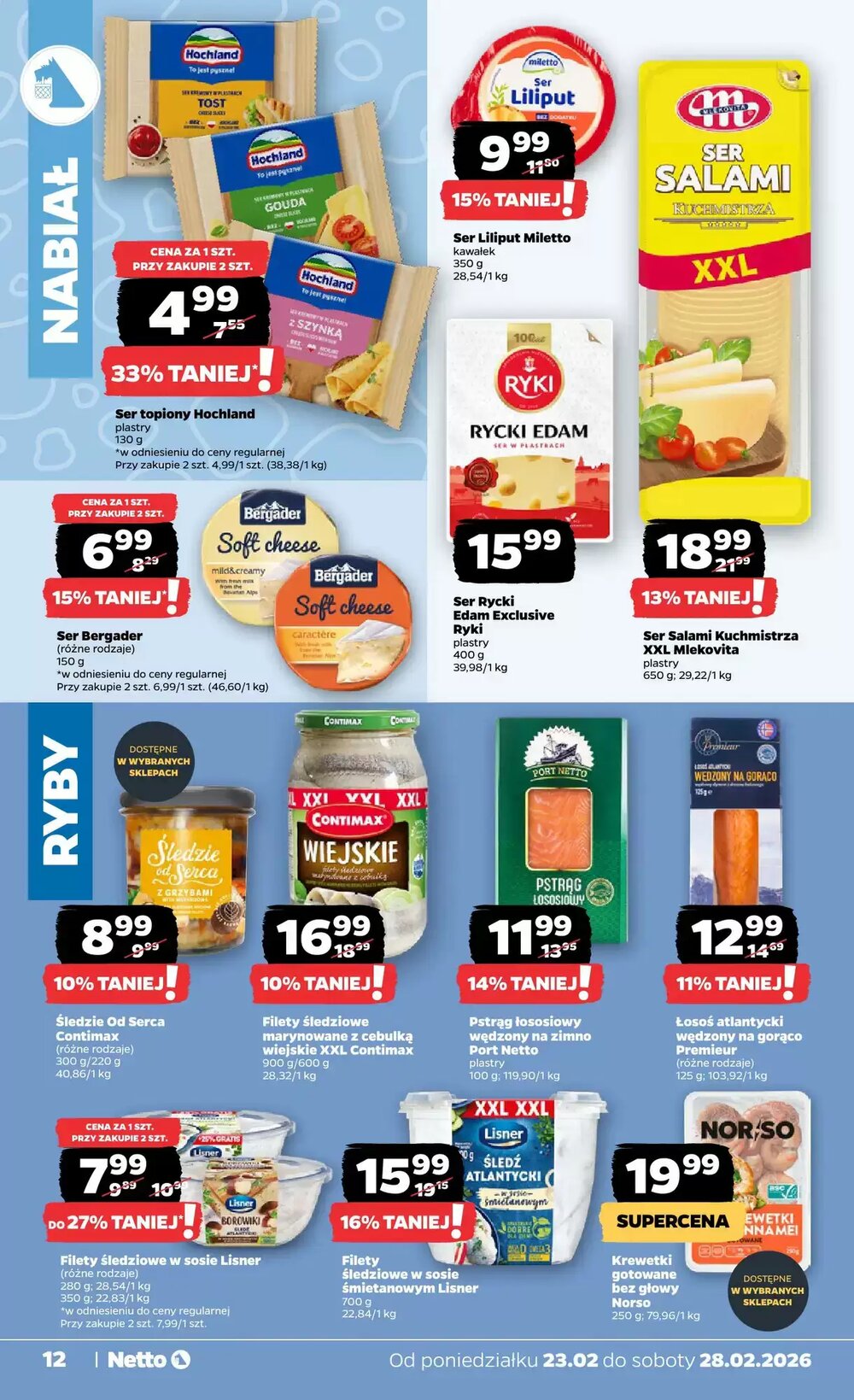 Gazetka promocyjna Netto  ważna od 23.02.2026 - Strona 12.