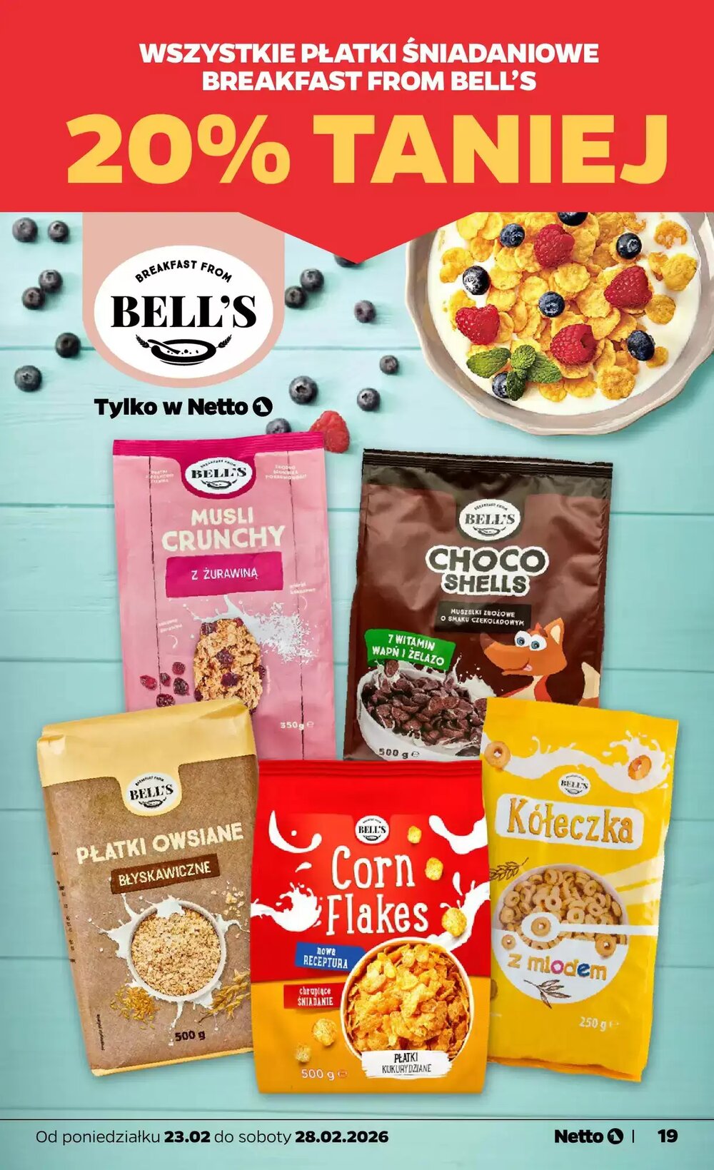 Gazetka promocyjna Netto  ważna od 23.02.2026 - Strona 19.