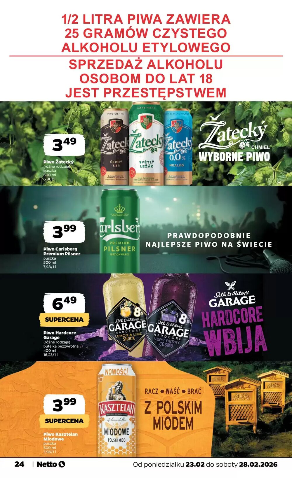 Gazetka promocyjna Netto  ważna od 23.02.2026 - Strona 24.