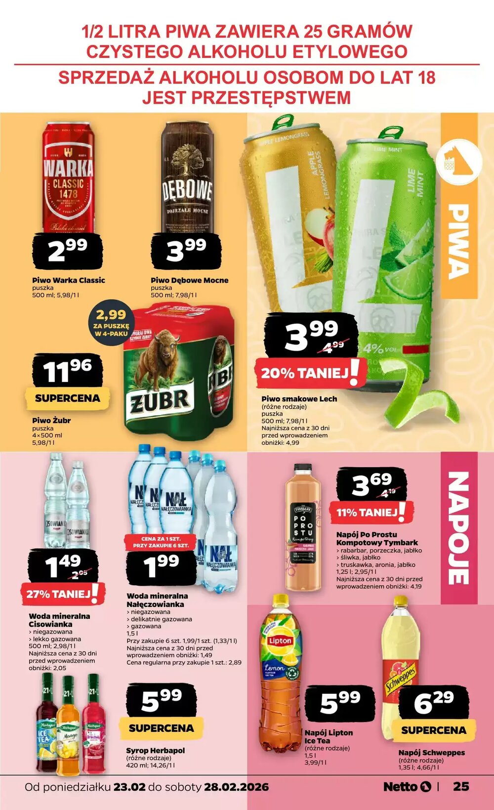 Gazetka promocyjna Netto  ważna od 23.02.2026 - Strona 25.