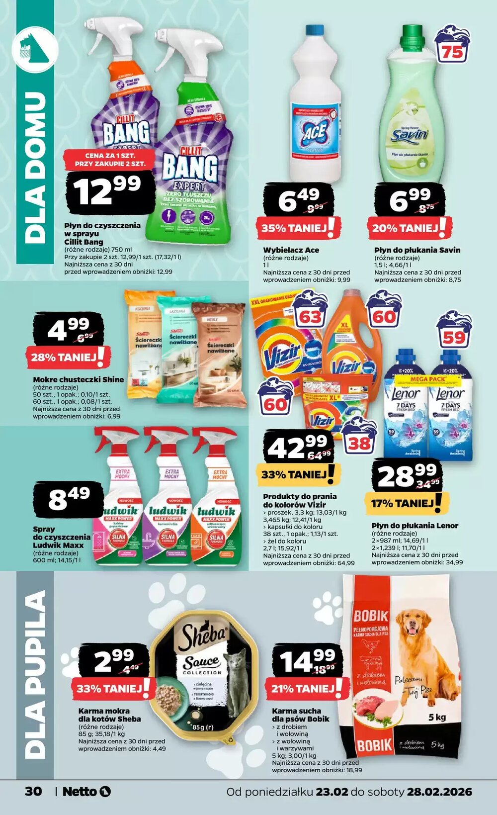 Gazetka promocyjna Netto  ważna od 23.02.2026 - Strona 30.
