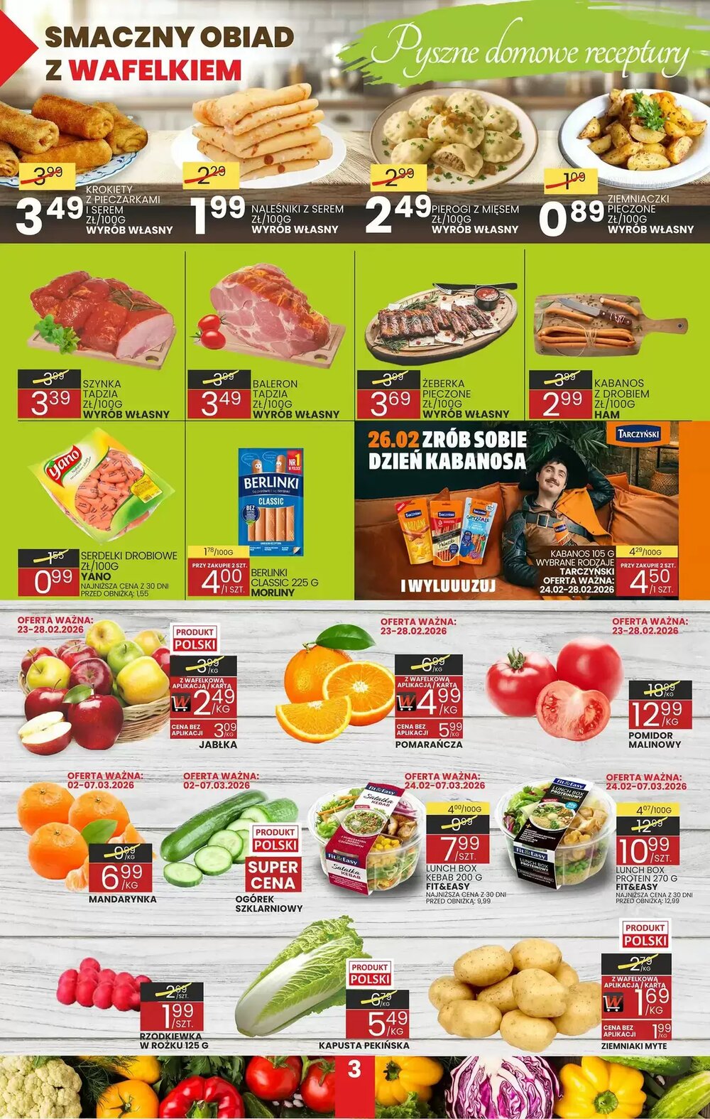 Gazetka promocyjna Wafelek  ważna od 23.02.2026 - Strona 3.