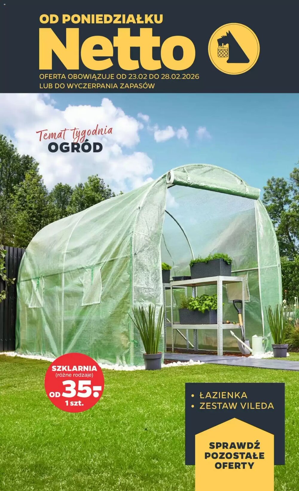 Gazetka promocyjna Netto  ważna od 23.02.2026 - Strona 1.