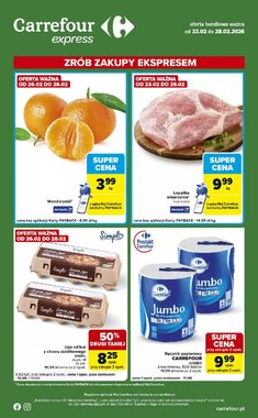 Gazetka promocyjna Carrefour Express ważna od 23.02.2026